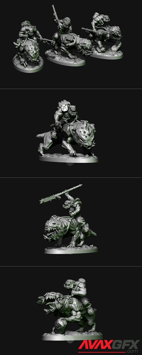 Ork Squig Waagh – 3D Printable STL