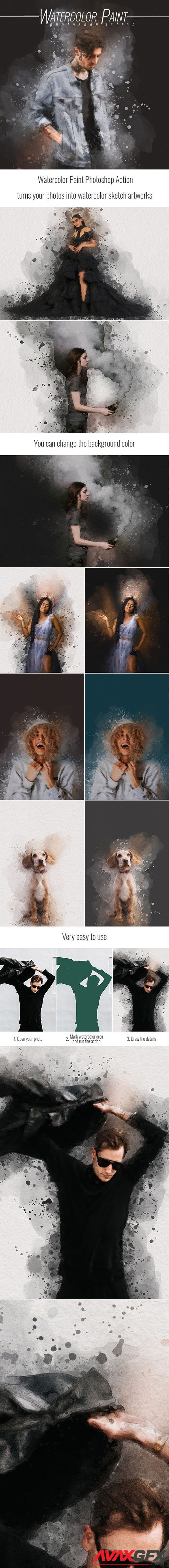 GraphicRiver - Splash Art Photoshop Action 32826592