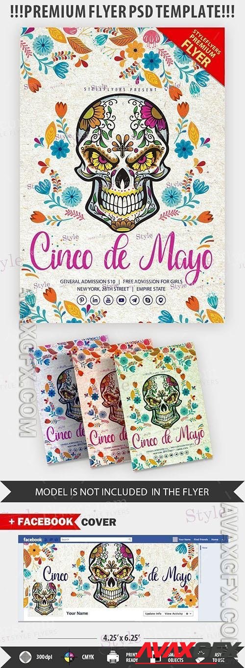 Cinco de Mayo PSD Flyer Template