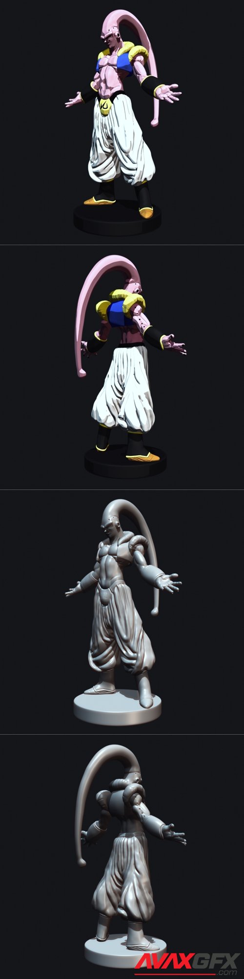 Majin Buu Gotenks – 3D Printable STL