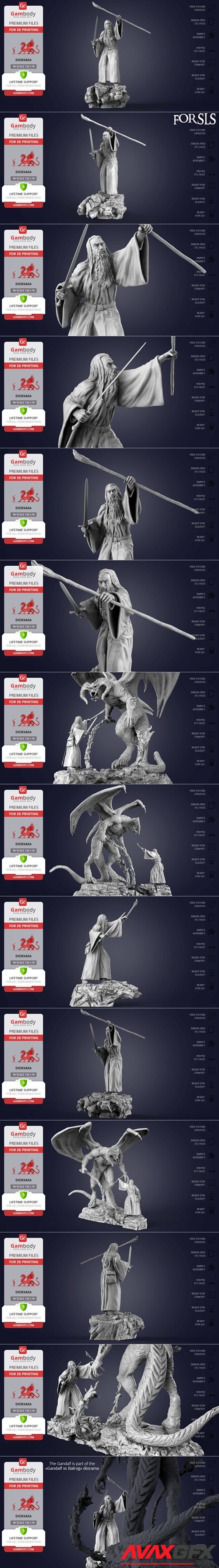 Gandalf the Grey – 3D Printable STL