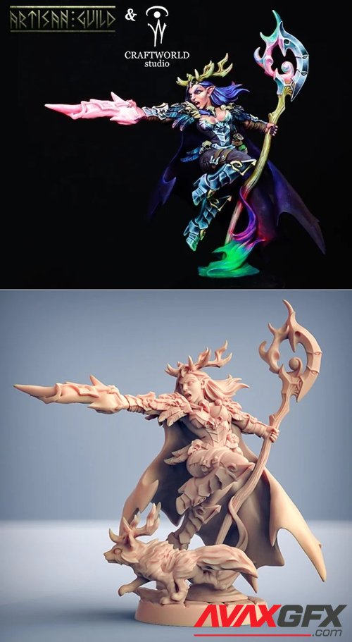 Vulpeana Whitebranch – 3D Printable STL