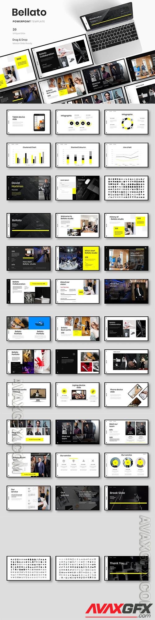 Bellato - Business Powerpoint, Keynote and Google Slides