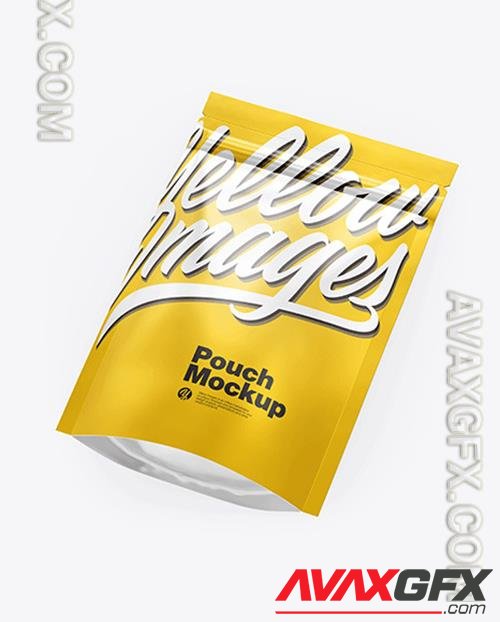 Matte Metallic Stand-Up Pouch Mockup 82352 TIF