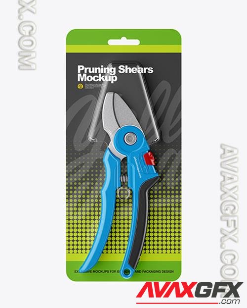 Pruning Shears Mockup - Front View 81770 TIF