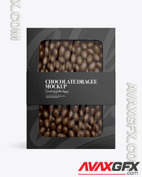 Box with Chocolate Dragee Mockup 77021 TIF
