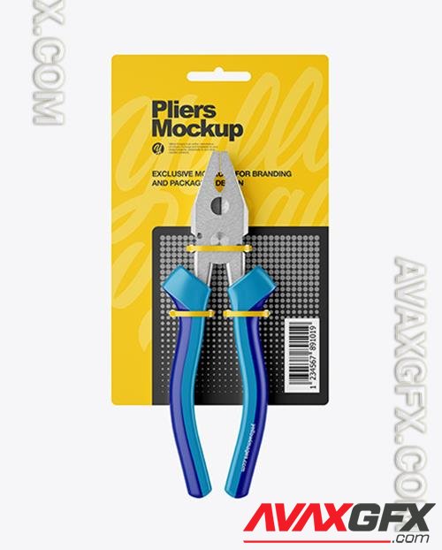 Pliers Mockup - Front View 75885 TIF