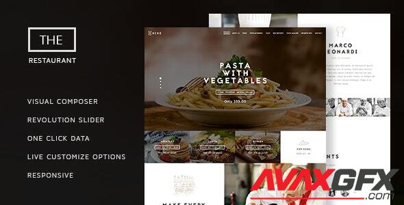 ThemeForest - The Restaurant v1.4 - Restauranteur and Catering One Page Theme - 14126439