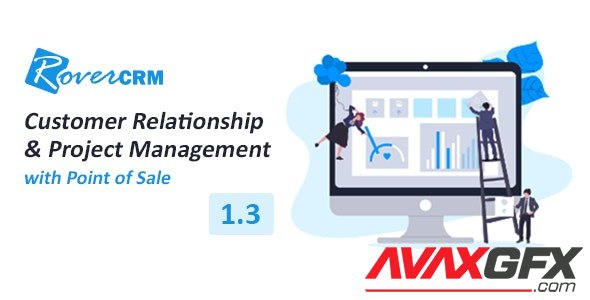 CodeCanyon - RoverCRM v1.3 - Customer Relationship And Project Management System - 27995551 - NULLED