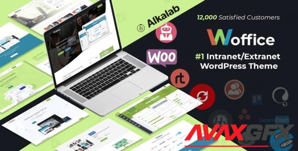 ThemeForest - Woffice v4.0.3 - Intranet/Extranet WordPress Theme - 11671924