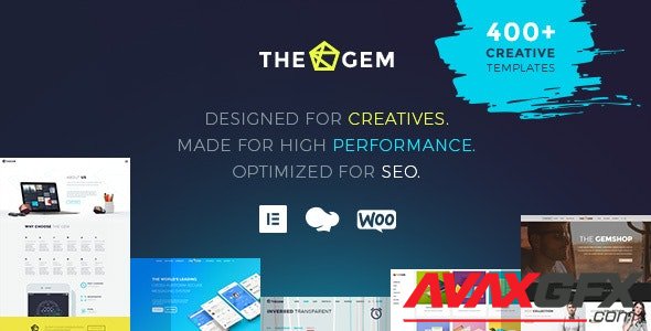 ThemeForest - TheGem v5.1.0 - Creative Multi-Purpose High-Performance WordPress Theme - 16061685 - NULLED