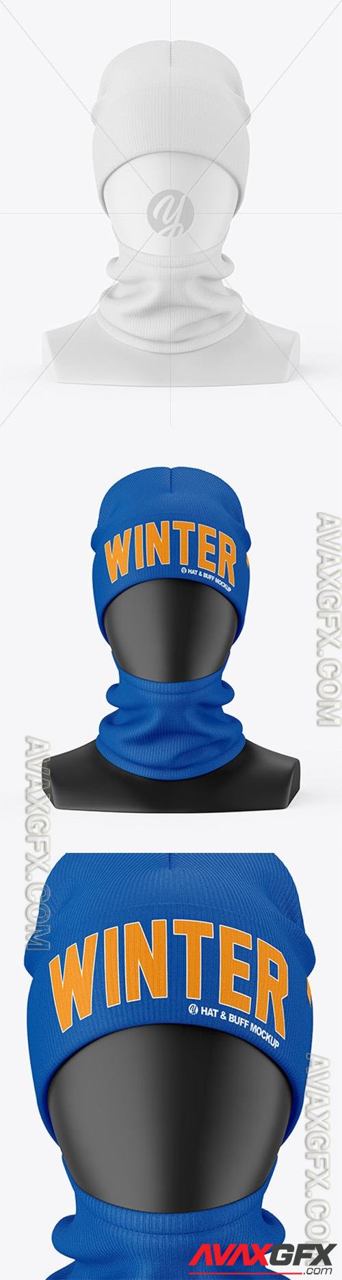 Winter Hat & Buff Mockup 73426