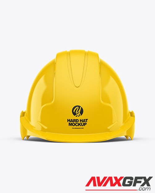 Glossy Hard Hat Mockup 48798