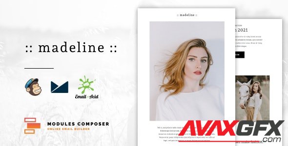 ThemeForest - Madeline v1.0 - E-commerce Responsive Email Template - 33543841