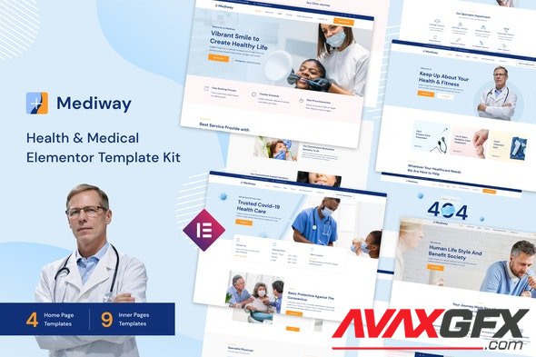 ThemeForest - Mediway v1.0.0 - Health & Medical Elementor Template Kit - 33541632