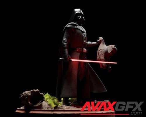 Darth Vader Diorama – 3D Printable STL
