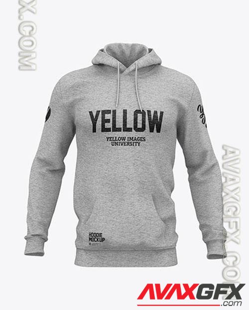 Melange Mens Hoodie Mockup 51036