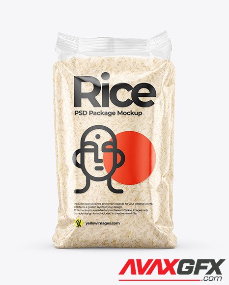 Rice Package Mockup 87352