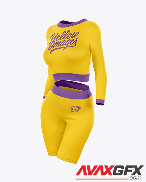 Women's Sport Kit Mockup 80071