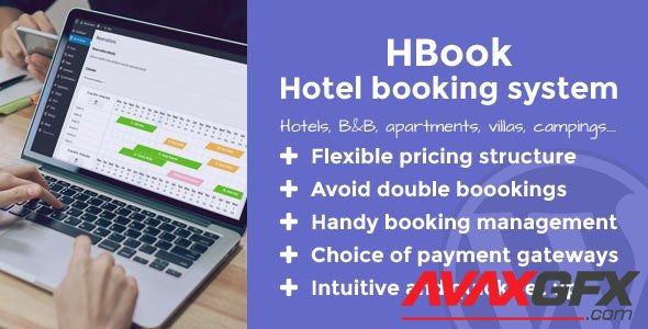 CodeCanyon - HBook v1.9.5 - Hotel booking system - WordPress Plugin - 10622779 - NULLED