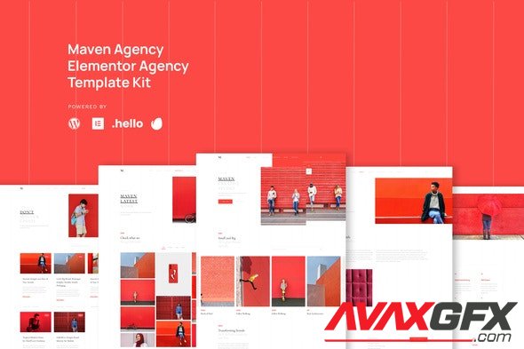 ThemeForest - Maven v1.0.0 - Business Agency Elementor Template Kit - 33550621