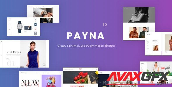 ThemeForest - Payna v1.1.5 - Clean, Minimal WooCommerce Theme - 23469811