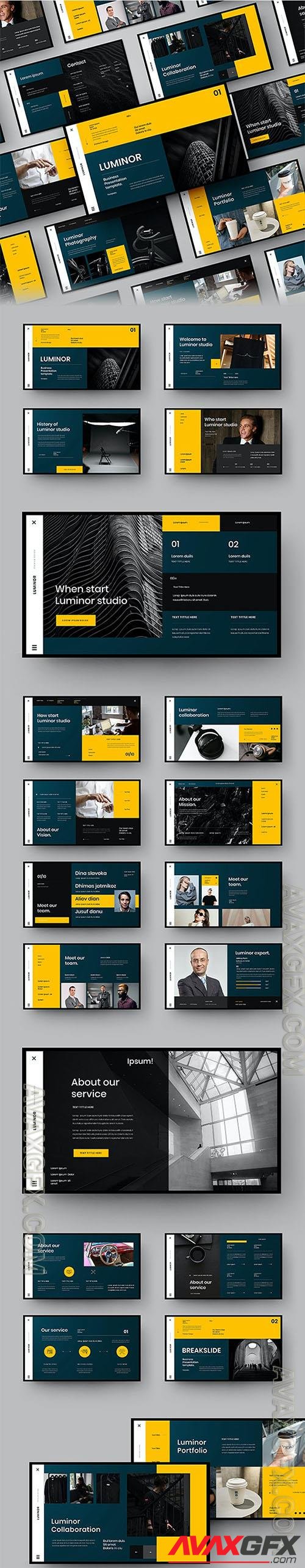 Luminor – Business Powerpoint, Keynote and Google Slides Template