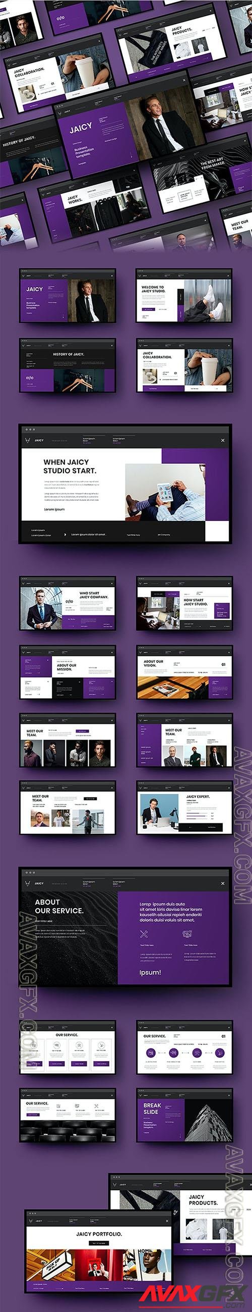 Jaicy – Business Powerpoint, Keynote and Google Slides Template