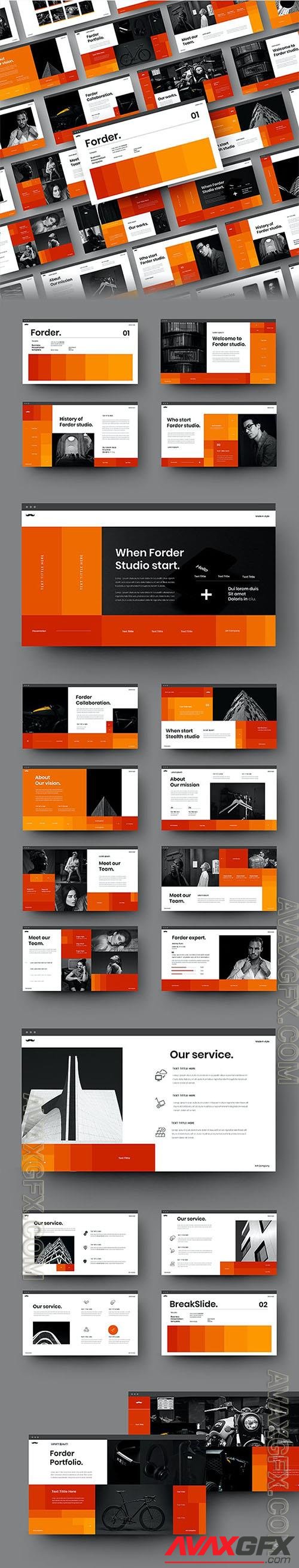 Forder – Business Powerpoint, Keynote and Google Slides Template