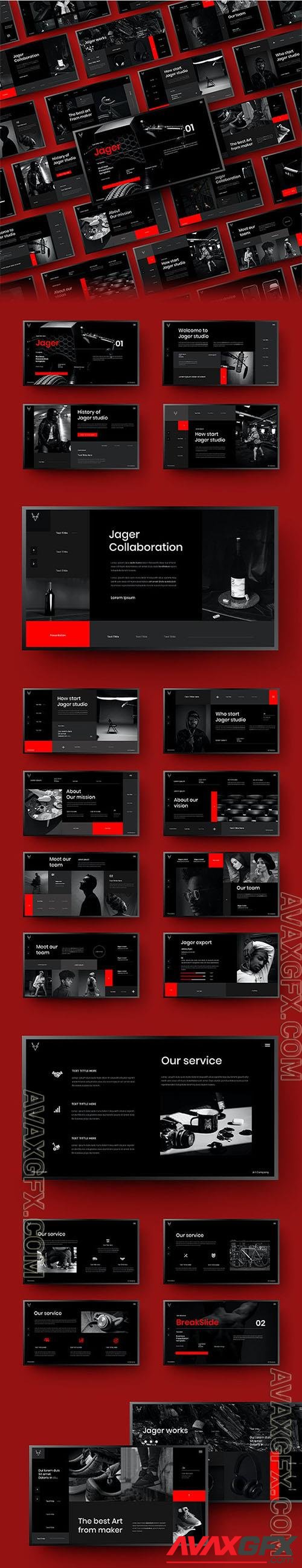 Jager – Business Powerpoint, Keynote and Google Slides Template