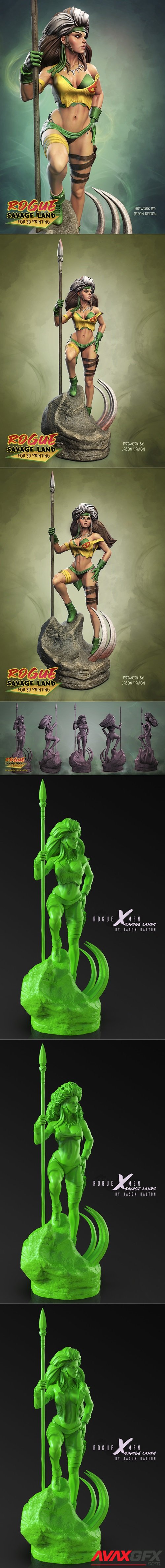 Rogue - Savage Lands – 3D Printable STL