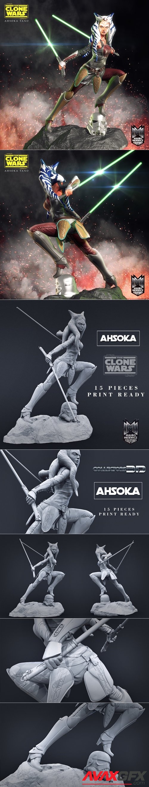 Ashoka – 3D Printable STL