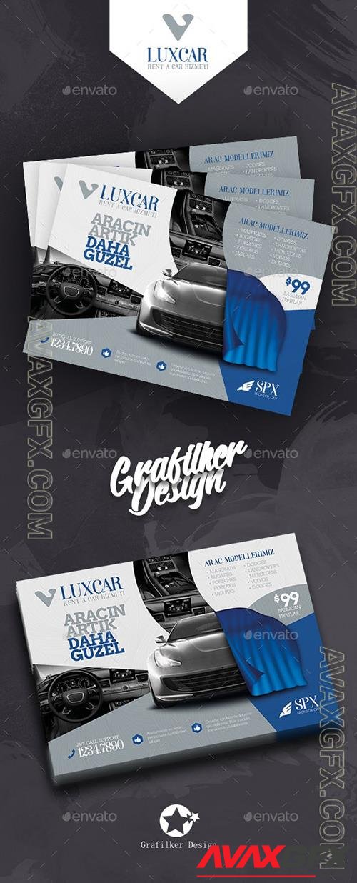 Rent A Car Flyer Templates 21507002