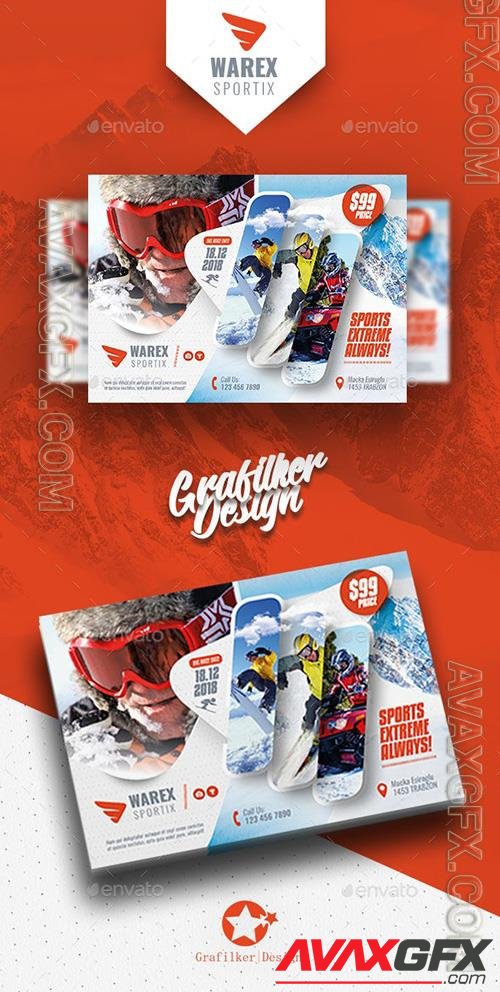 Winter Adventure Flyer Templates 21132315