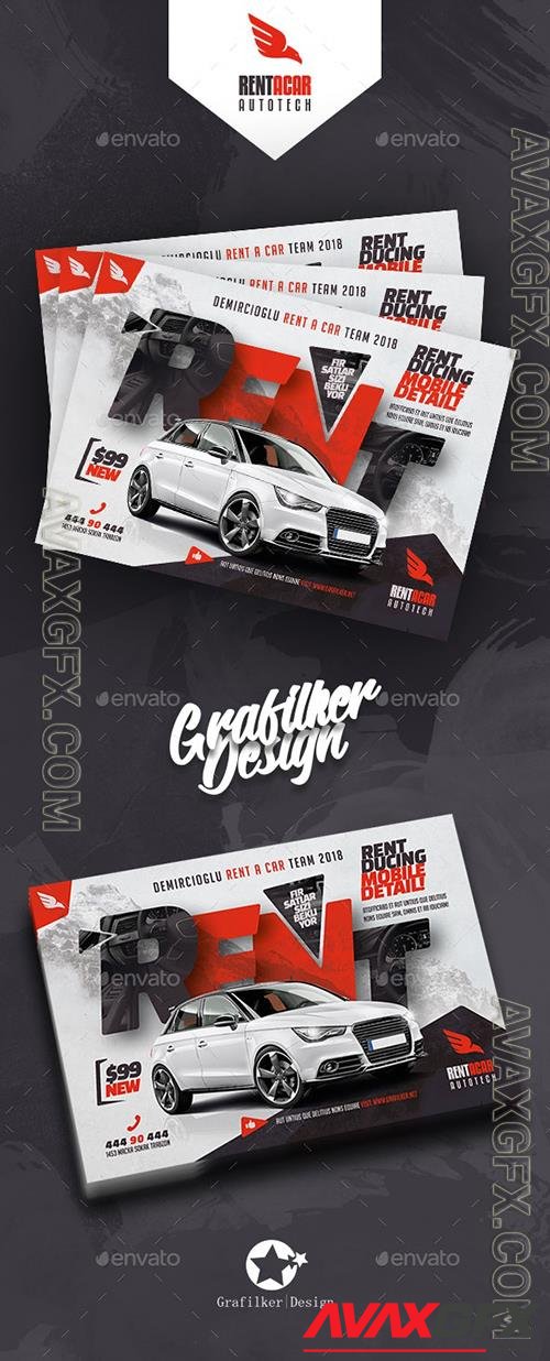 Rent A Car Flyer Templates 21274364