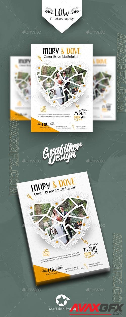 Wedding Flyer Templates 21653425