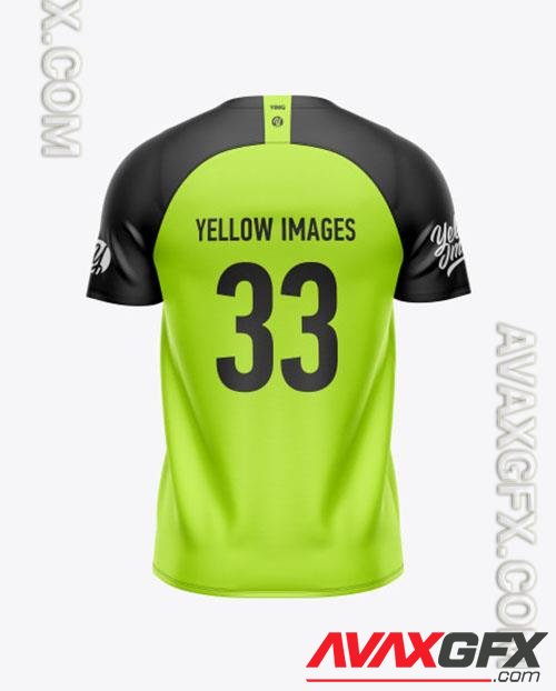 Mens Soccer Jersey Mockup 46584