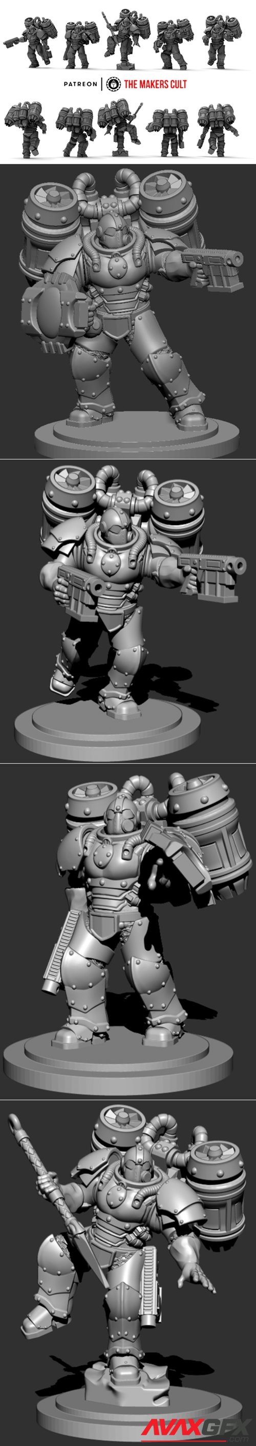 Tempest Lords - Marauders – 3D Printable STL