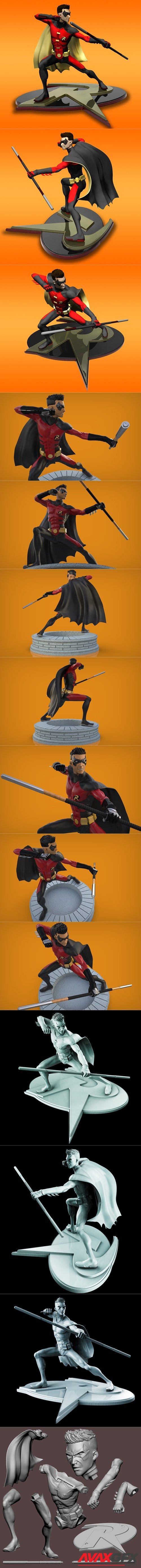 Robin Tim Drake – 3D Printable STL