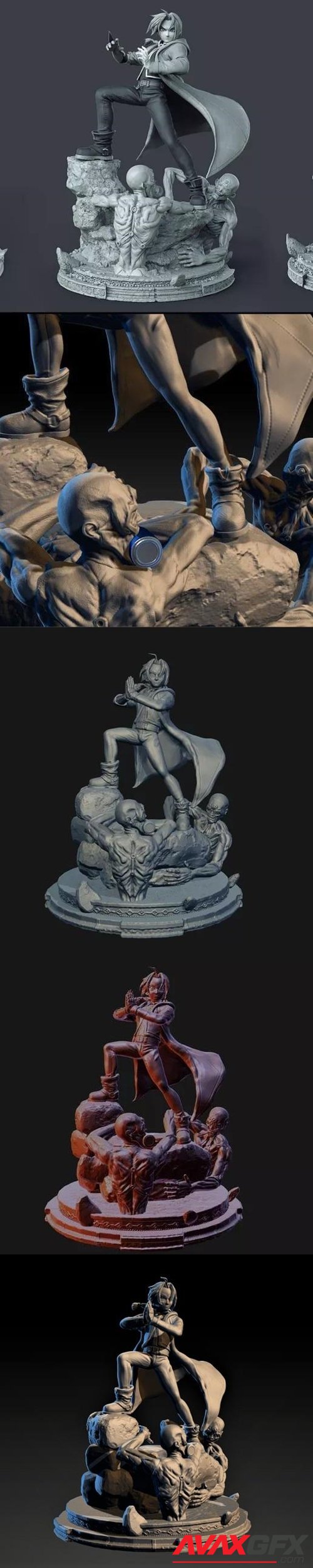 Edward Elric – 3D Printable STL