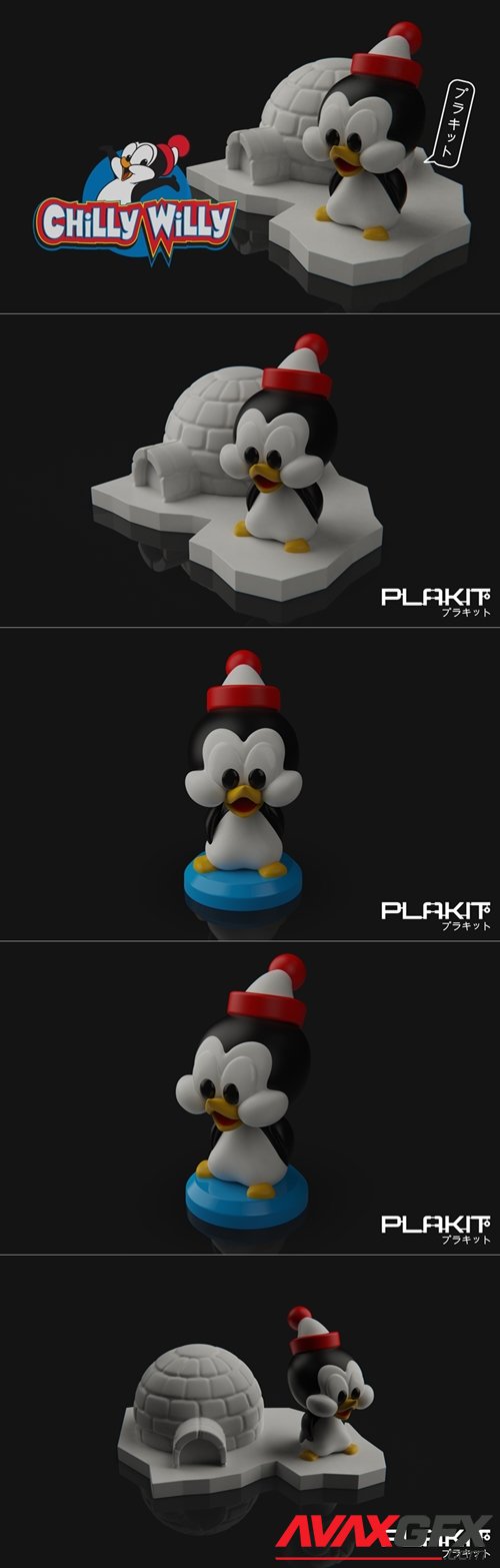 PlaKit Chilly Willy – 3D Printable STL