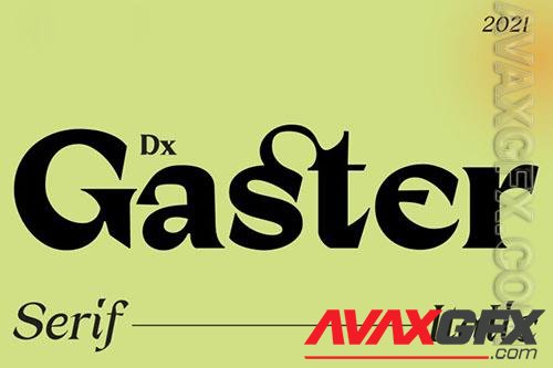 Dx Gaster Font