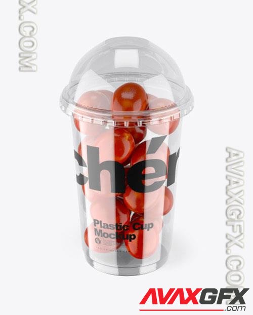 Cup with Cherry Tomatoes Mockup 35426