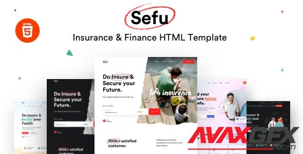 ThemeForest - Sefu v1.0 - Insurance & Finance HTML Template - 32446353