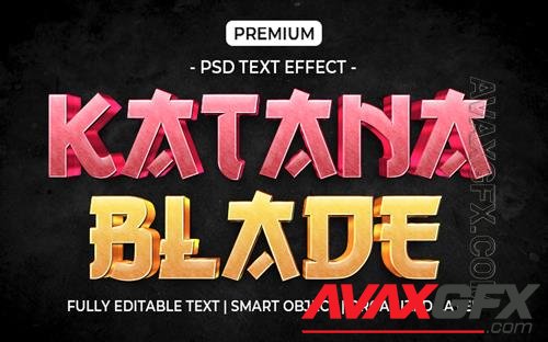 Red yellow metalic text effect template Premium Psd