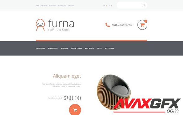 Furna v1.0 - OpenCart Template - TM 55421