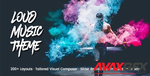 ThemeForest - Loud v2.1.3 - A Modern WordPress Theme for the Music Industry - 20881607