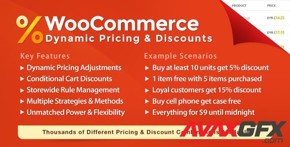 CodeCanyon - WooCommerce Dynamic Pricing & Discounts v2.4.2 - 7119279