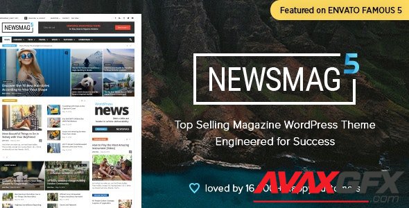 ThemeForest - Newsmag v5.1 - Newspaper & Magazine WordPress Theme - 9512331 - NULLED