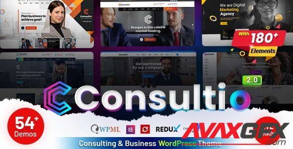 ThemeForest - Consultio v2.5.1 - Consulting Corporate - 25376496